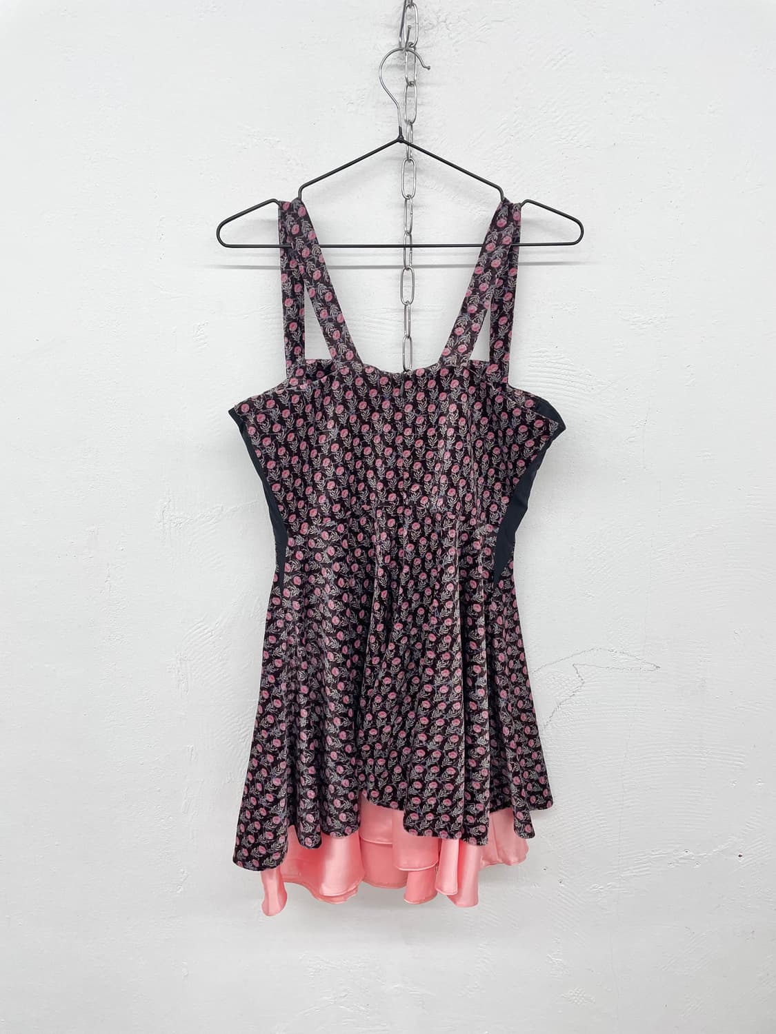 벨벳 플로럴 원피스 상품이미지6