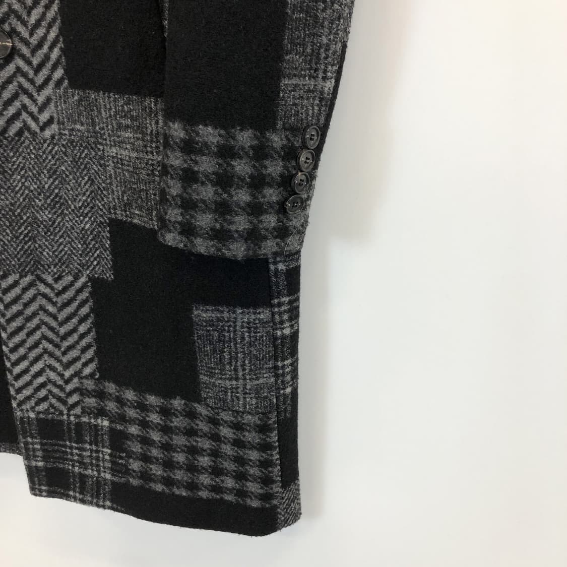 BON 패치워크 이태리 울코트 100  상품이미지3