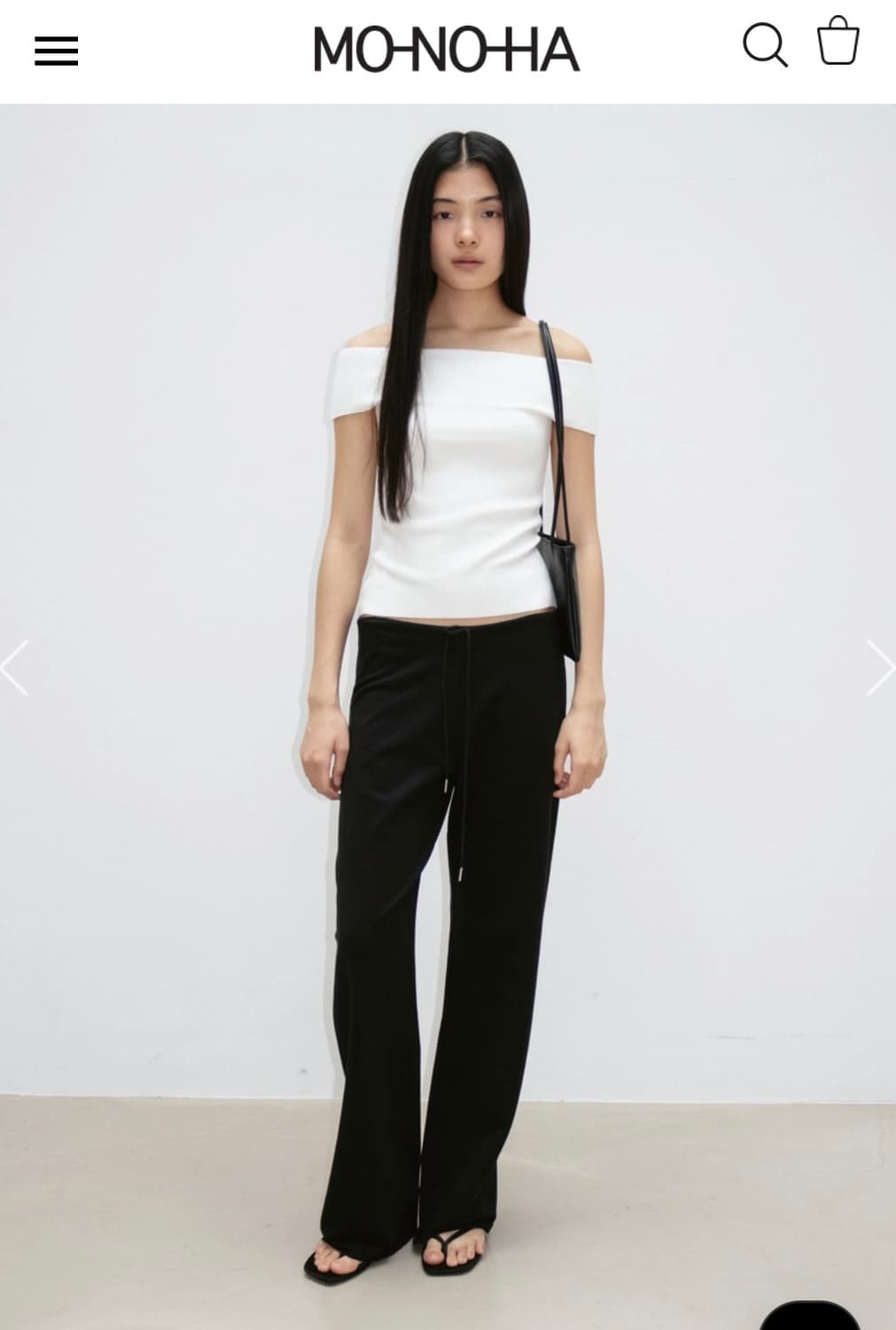 Monoha 모노하 Clean Terry Pants 상품이미지1
