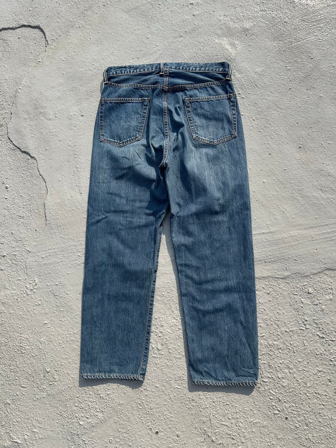 A.Presse 아프레쎄 워시드 와이드 데님 팬츠 30 상품이미지6