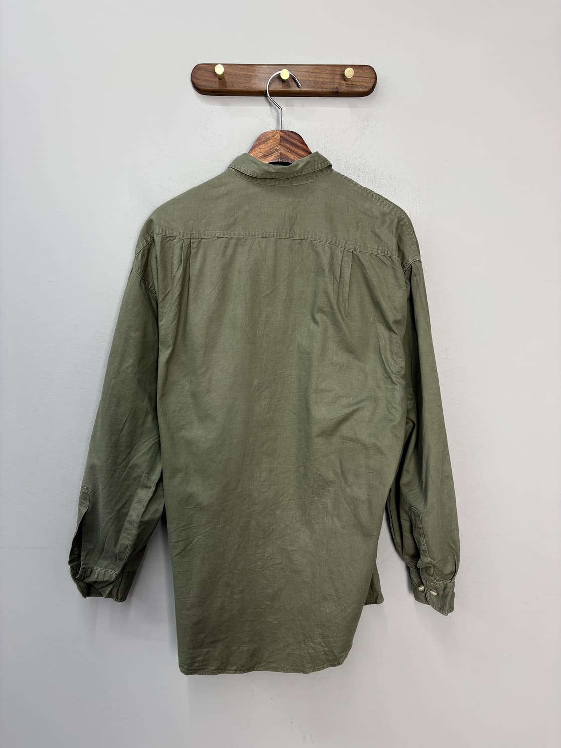 칼하트 카키 코튼 워크셔츠 A3514 상품이미지4