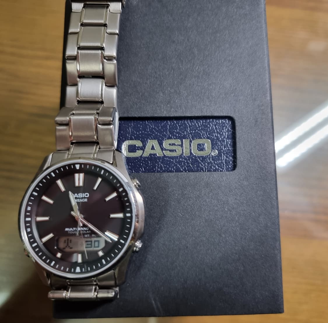 카시오 리니지 풀티타늄 lcw m100 tse  상품이미지9