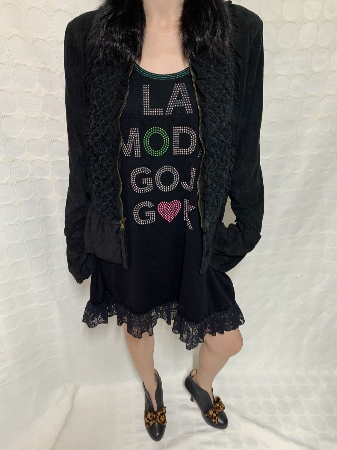 GK 울 레이스 원피스 상품이미지1