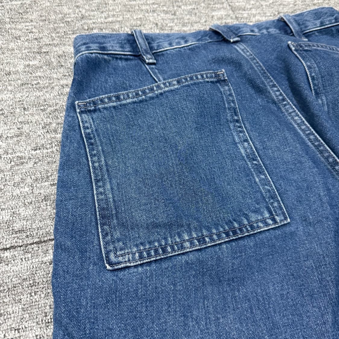 유니클로 와이드 테이퍼드 청바지 | 상태 좋음 상품이미지6