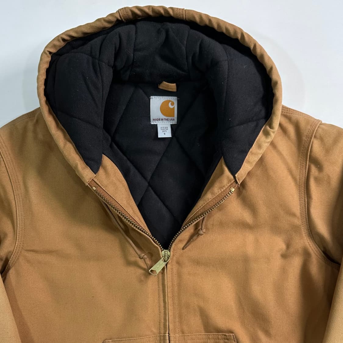 칼하트 j140 캔버스 엑티브 후드 자켓 상품이미지3