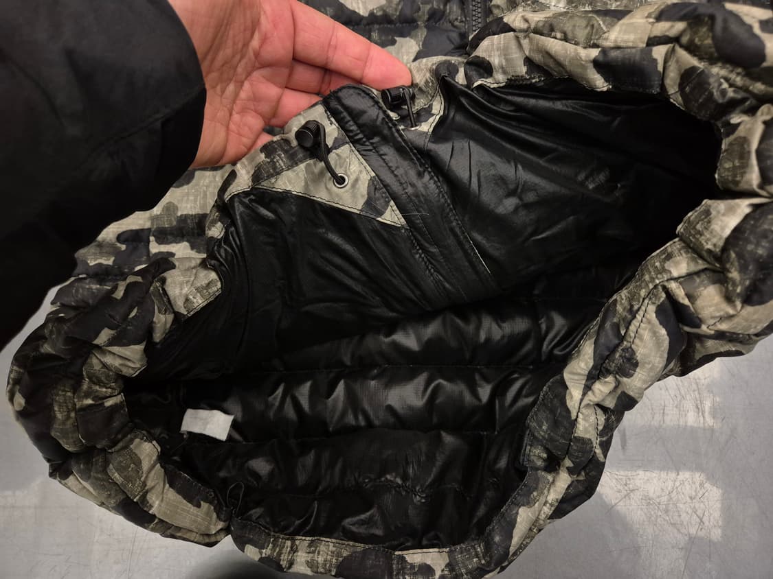 노스페이스 550 구스다운 카모 베스트 상품이미지5