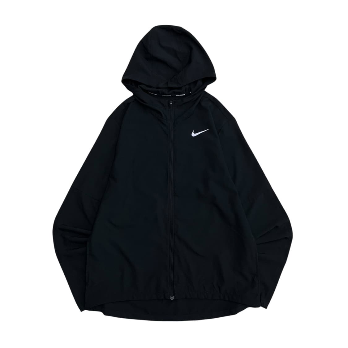 나이키 로고 블랙 후드 바람막이 L 상품이미지2