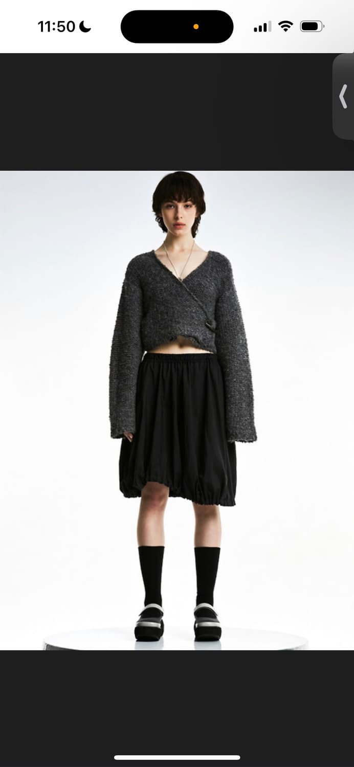 더오픈프로덕트 미디 스커트 상품이미지2