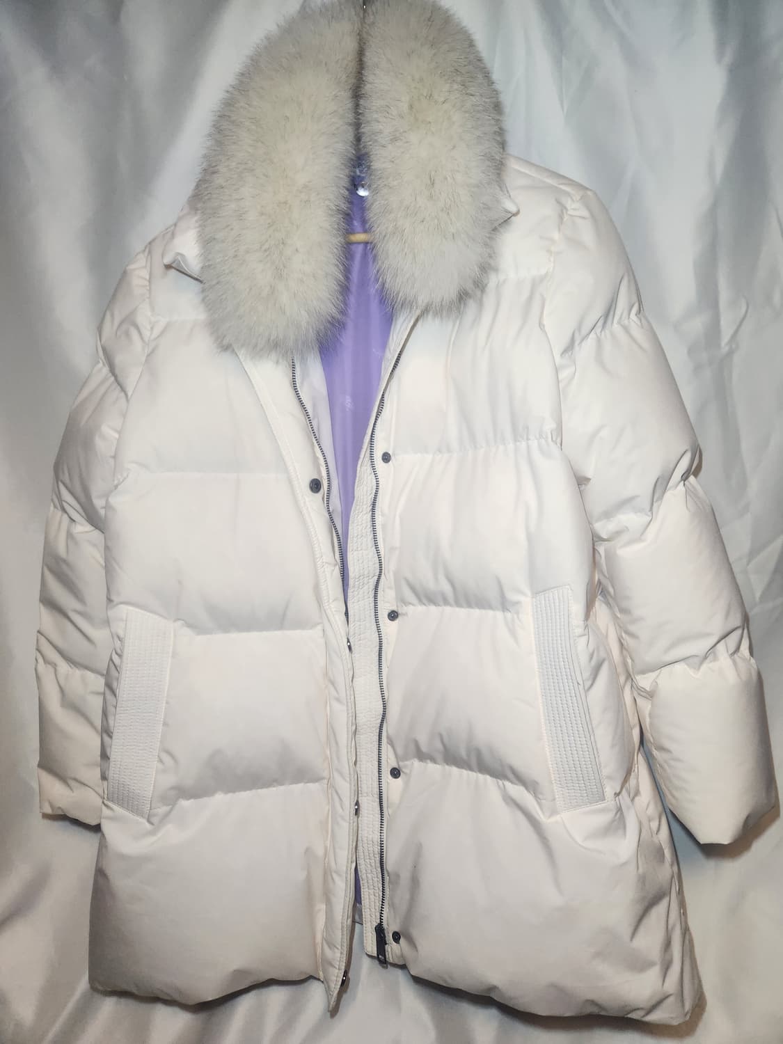 USPA 폭스퍼 구스다운 패딩 아이보리 95 상품이미지2