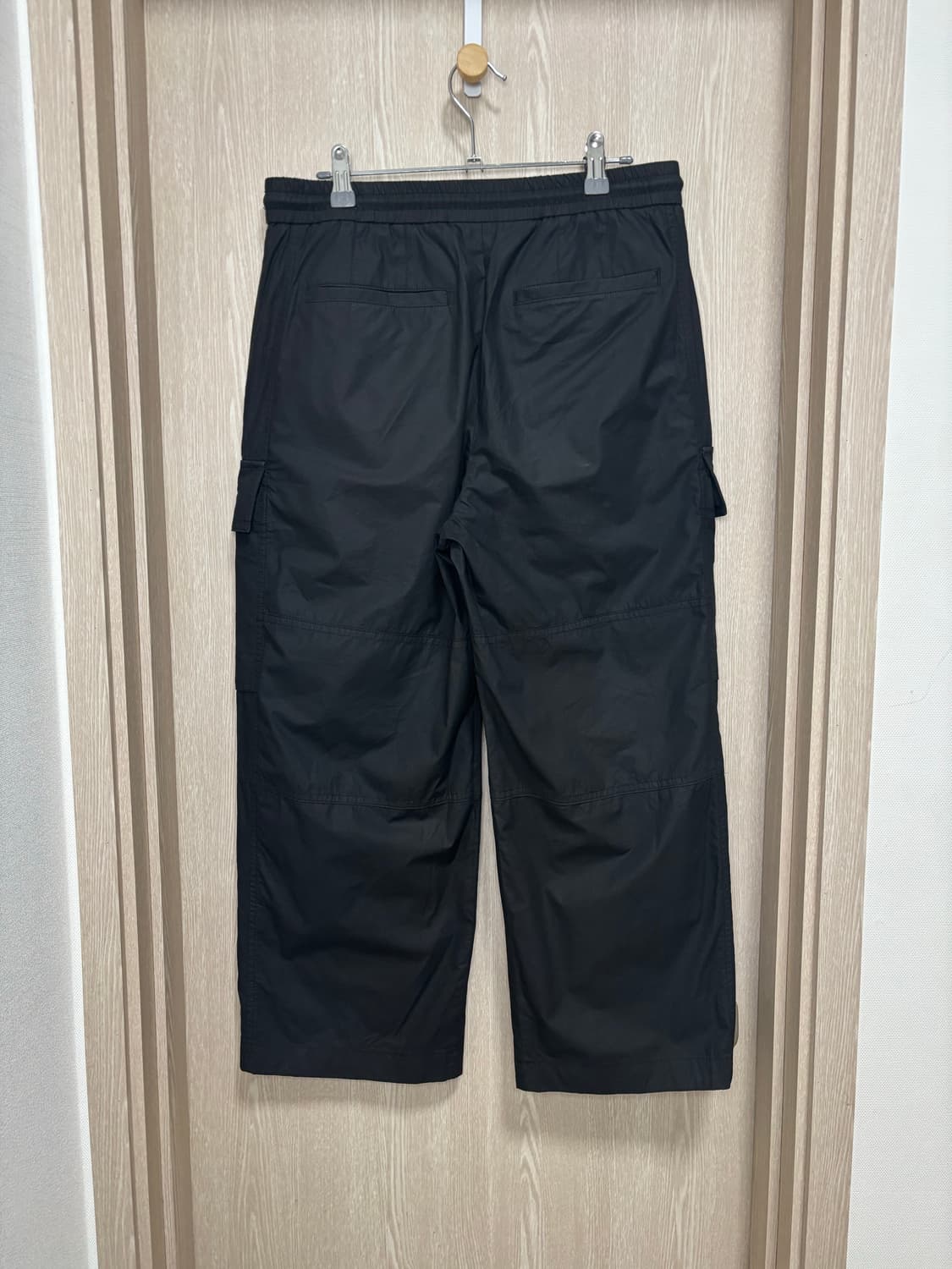 22ss)준지 카고와이드밴딩팬츠46/블랙 상품이미지3