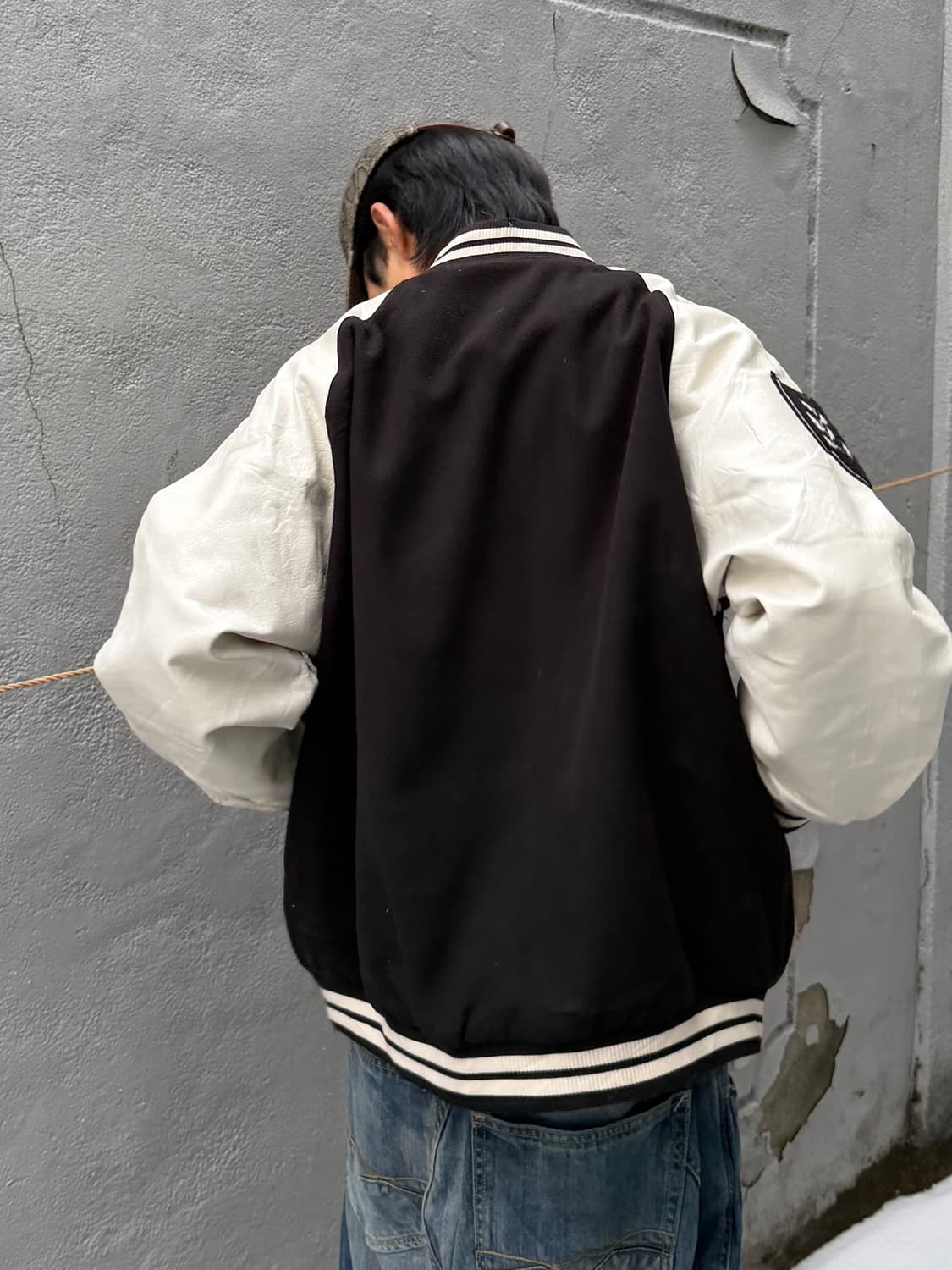 빈티지 바시티 자켓 상품이미지5