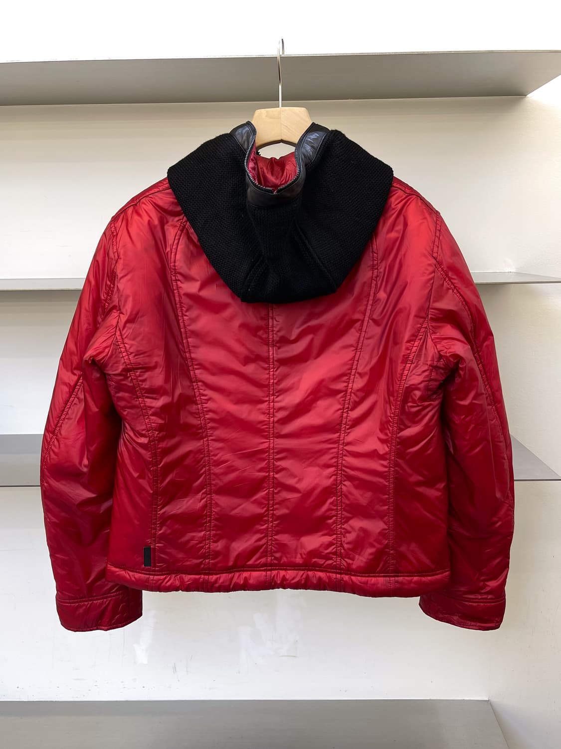 아르마니 꼴레지오니 워터 리펠런트 나일론 후드자켓 상품이미지5