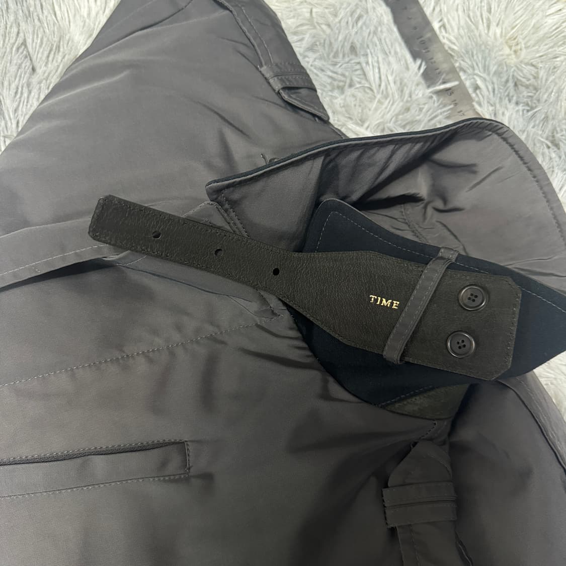 타임옴므 나일론 코트 105사이즈  상품이미지8