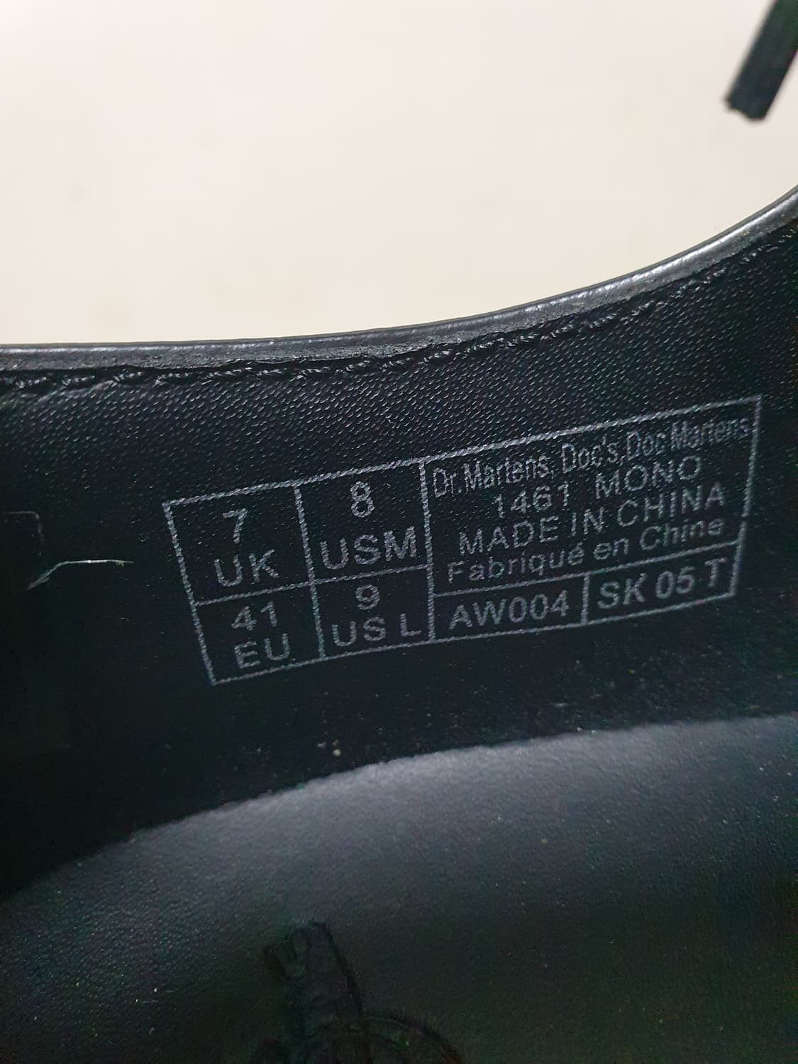 닥터마틴 1461 모노 로퍼 260 상품이미지9