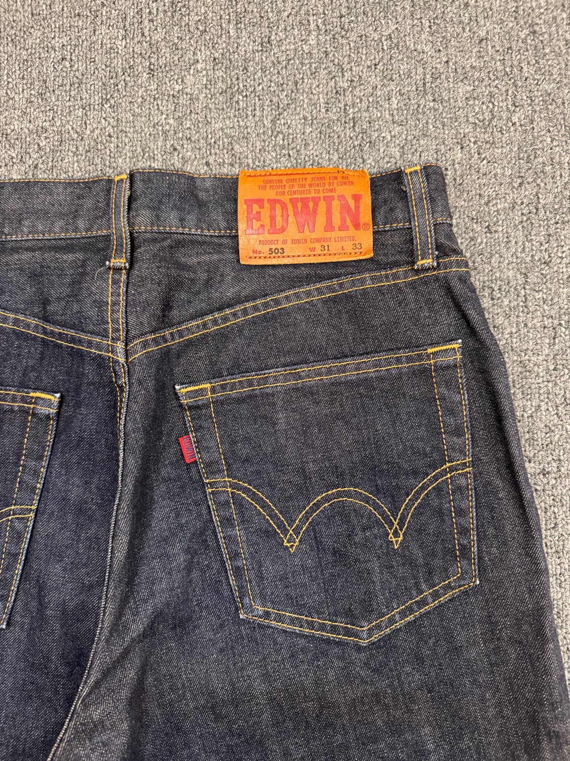 31)에드윈 빈티지 50303 데님팬츠 상품이미지5