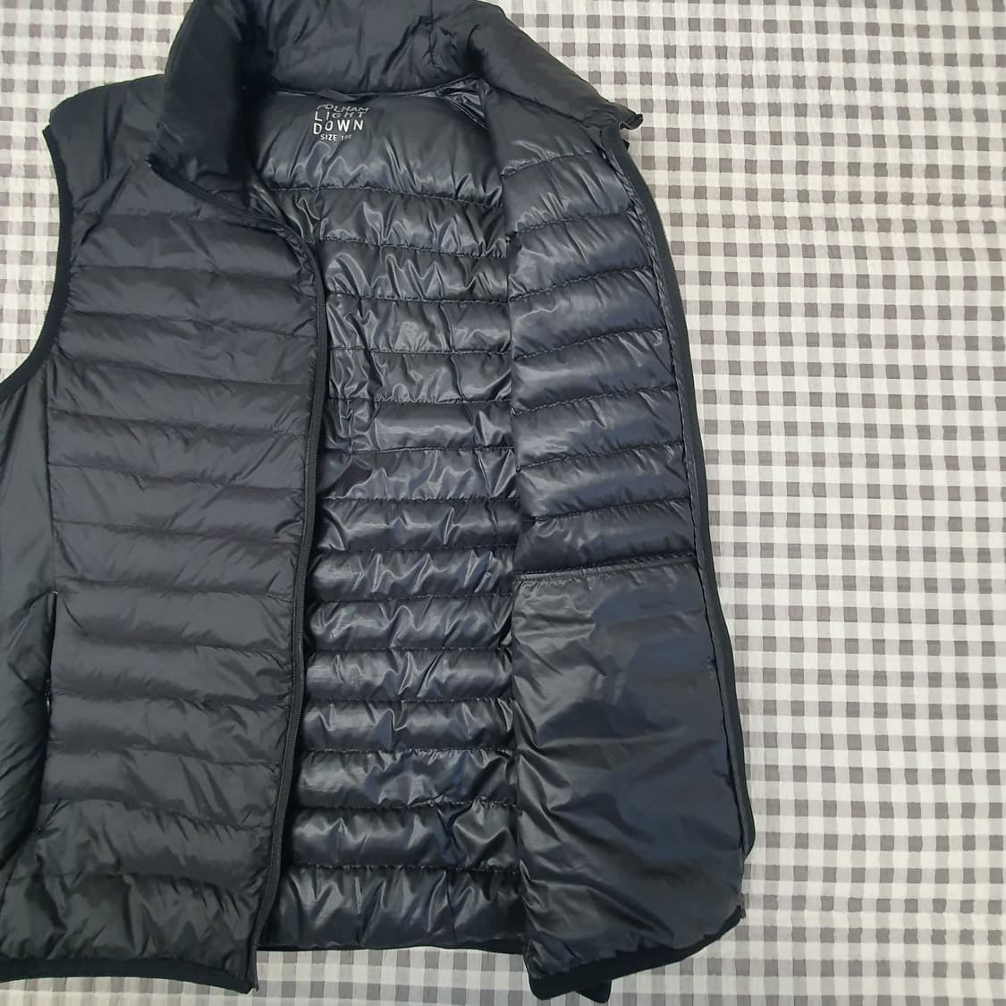 폴햄 구스다운 경량패딩 베스트 남자95 상품이미지5