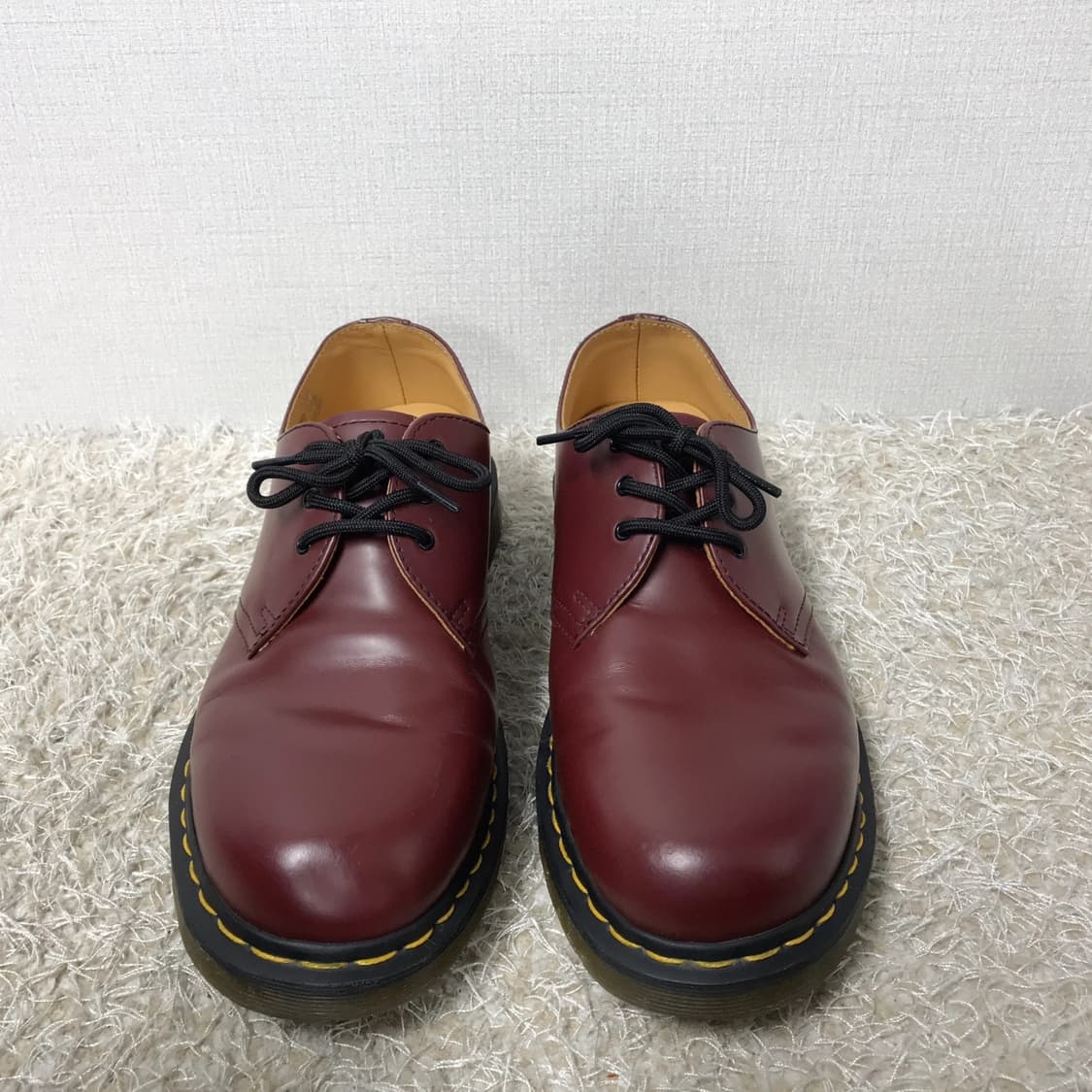 닥터마틴 체리색 3홀 워커 남성270 상품이미지2