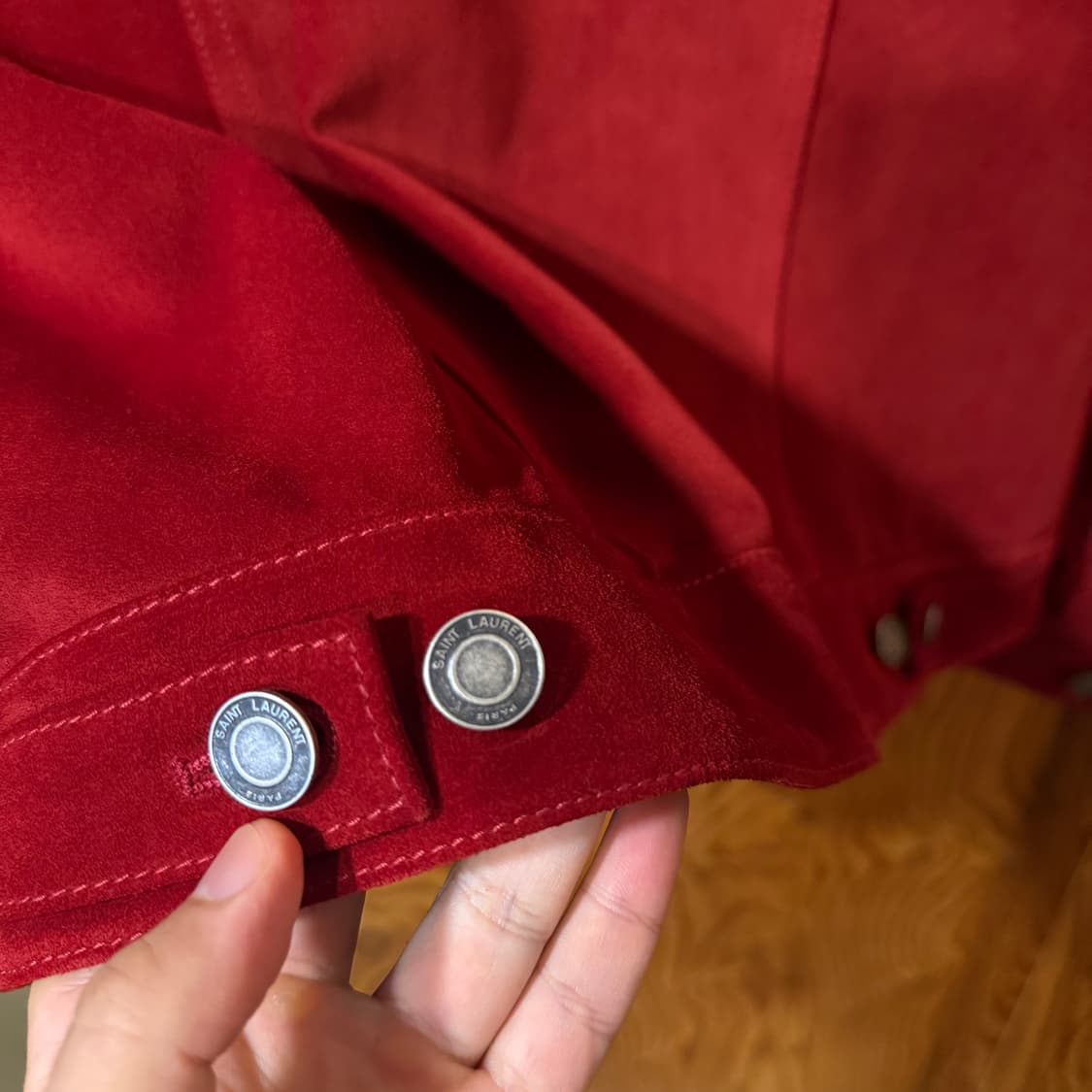 생로랑 스웨이드 자켓 50사이즈  상품이미지10