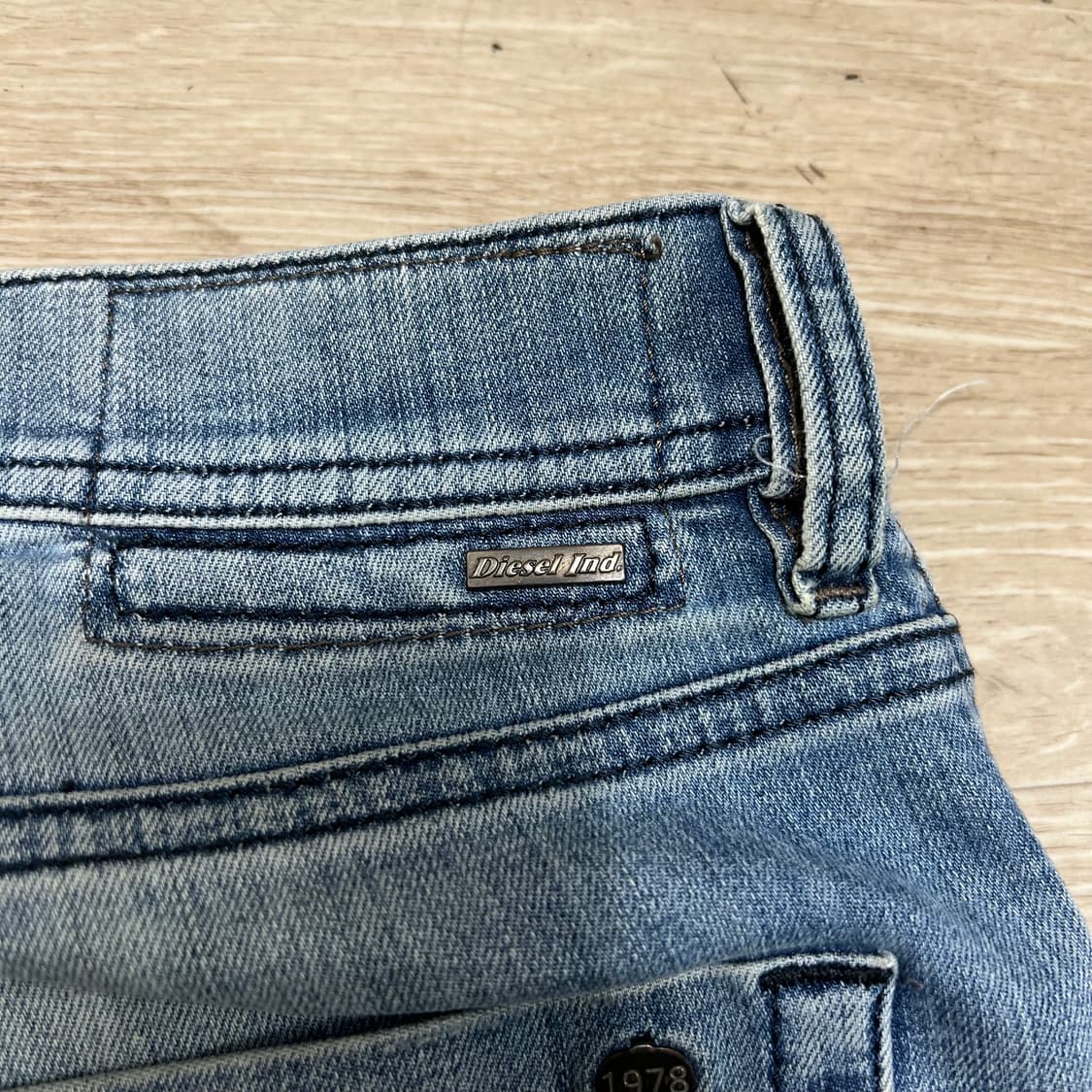 디젤 워싱 데미지 디스트로이드 데님팬츠 청바지 [중청] 34 상품이미지5