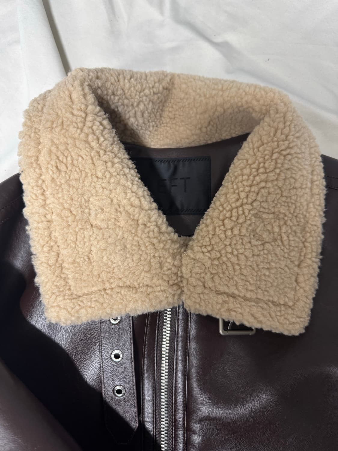 레프트 서울 에비에이터 B-3 무스탕 자켓 [말보로] 상품이미지2