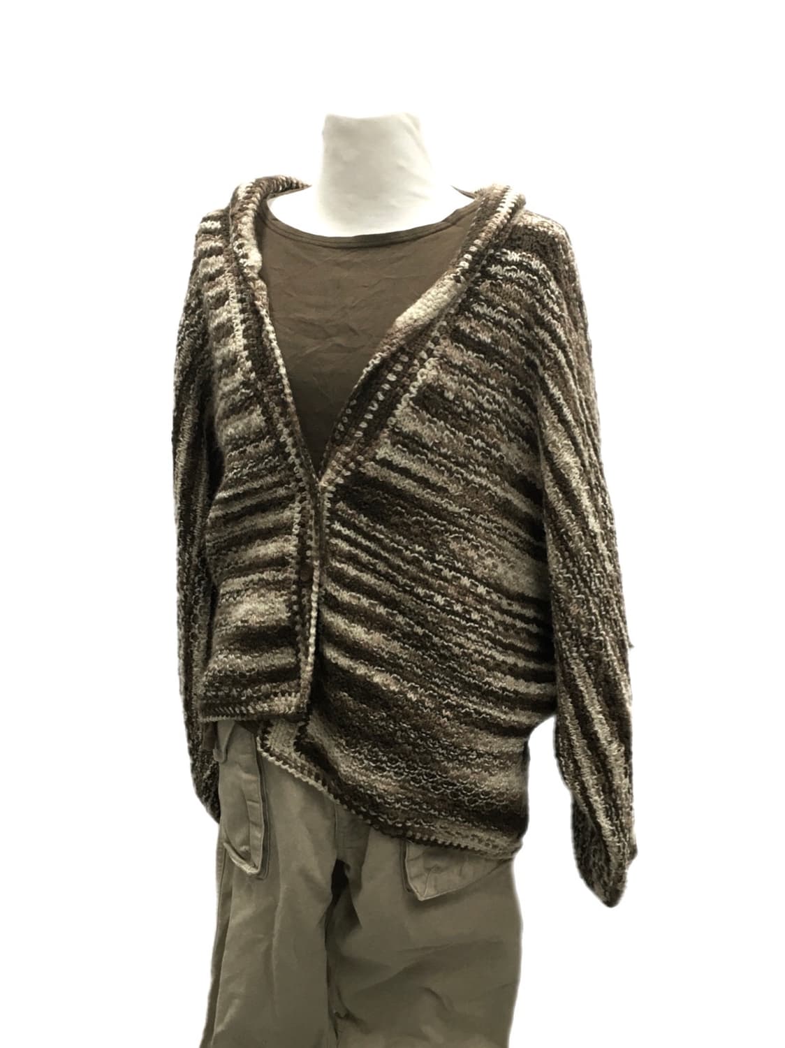 JPN Brown cardigan 상품이미지3