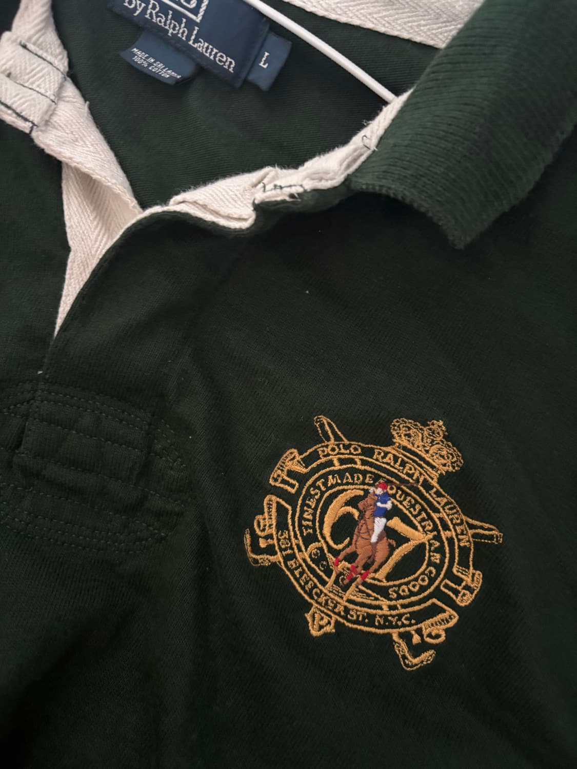 폴로 그린 PK 긴팔티셔츠 상품이미지3