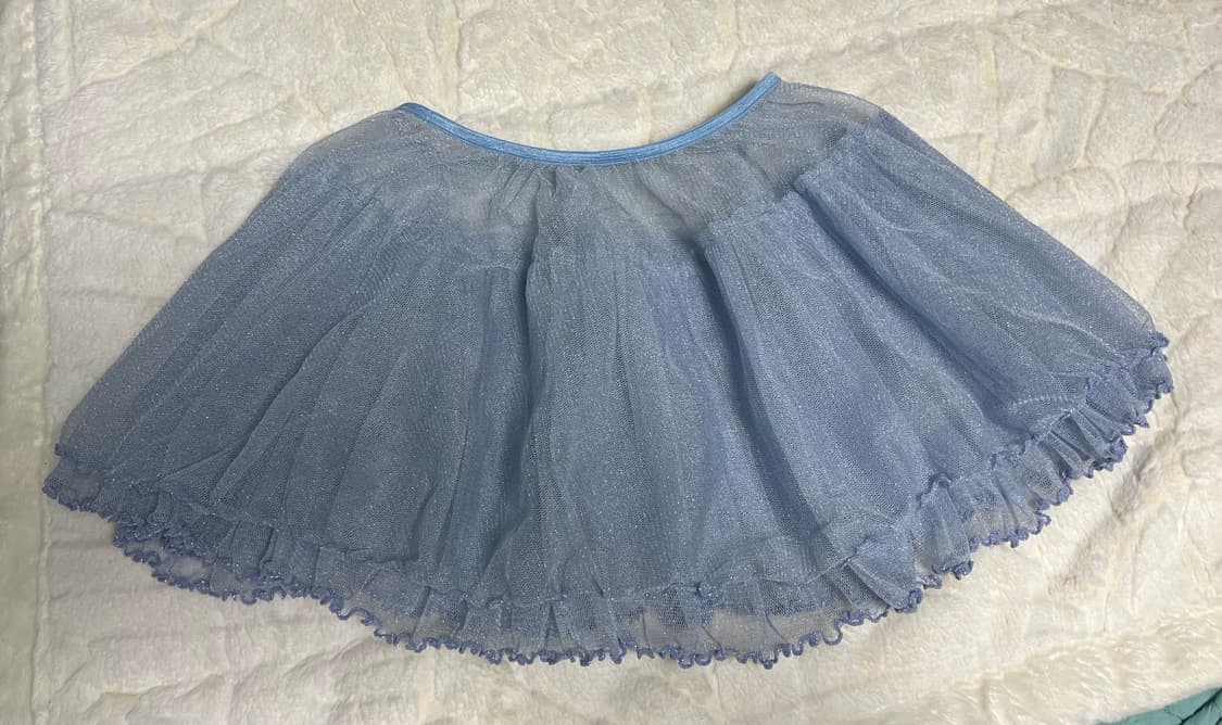 감정 생활 위드 발레 플라잉 메쉬 미니 튜튜 스카이 블루 (Free) 상품이미지5