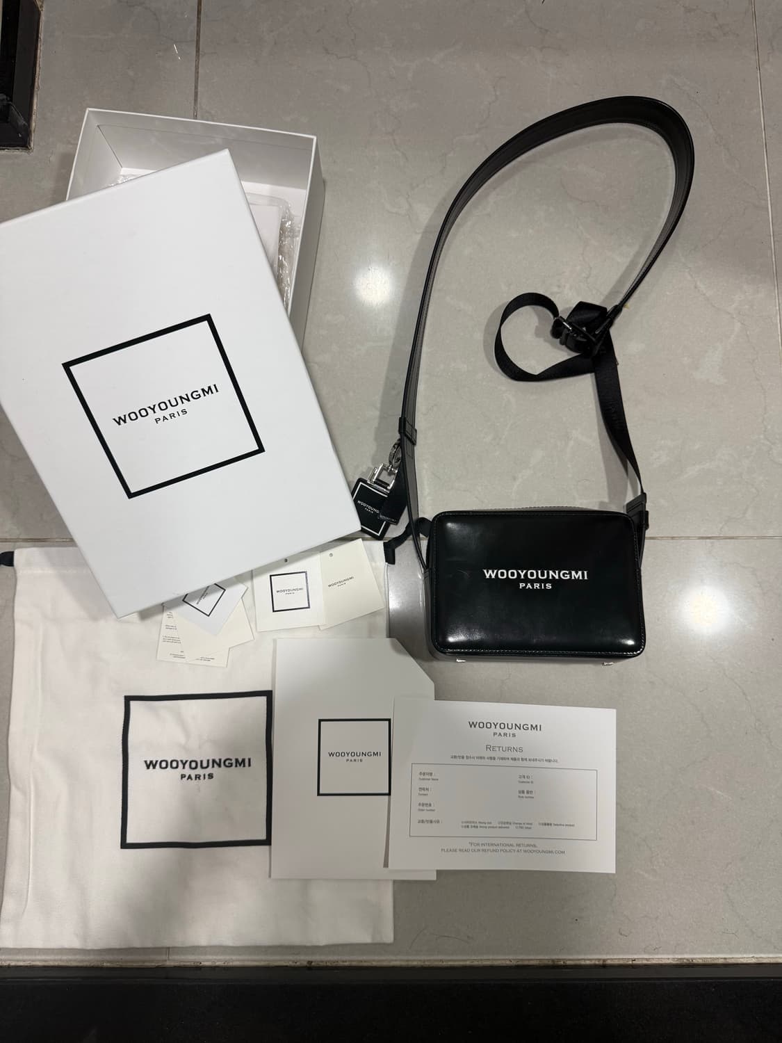 [당일출고,풀박스] 우영미 미니백 스퀘어백 상품이미지1