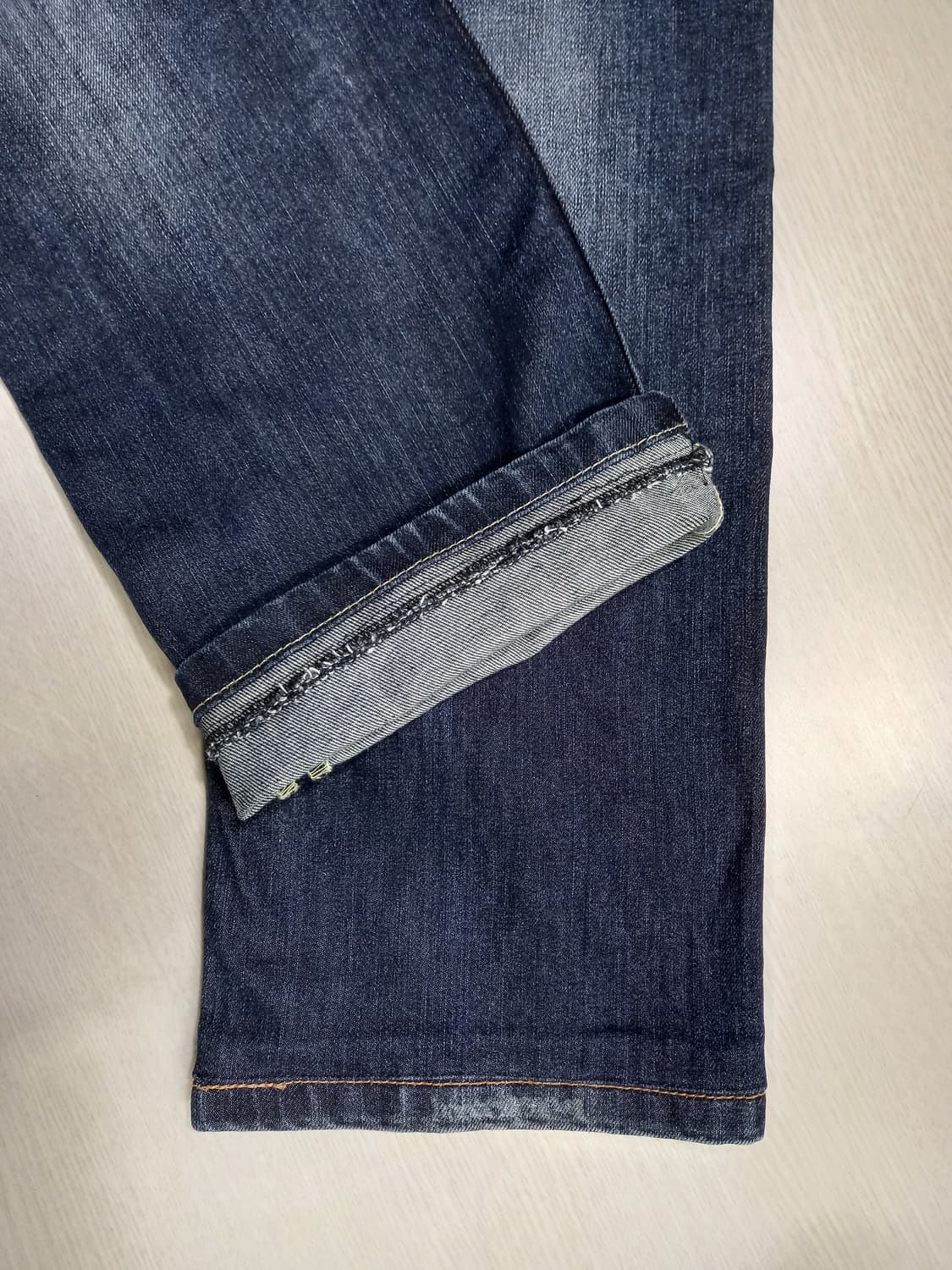 36 리바이스522 데미지워싱 스판 일자진 진청 36-436 상품이미지6