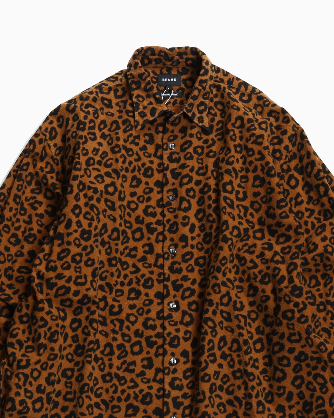 빔즈 코튼플란넬 셔츠 레오파드 상품이미지2
