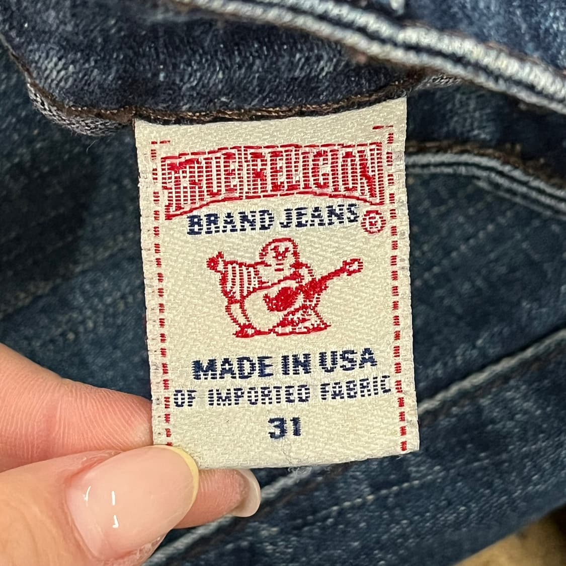 [정품/31] 트루릴리젼 데님 청바지 b14 상품이미지4