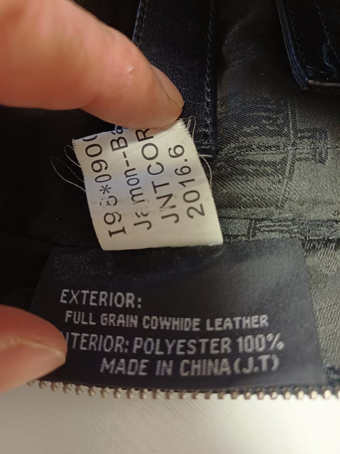 [희귀/가죽] 샘소나이트 제이몬(Jamon) 풀그레인 레더 백팩 상품이미지8