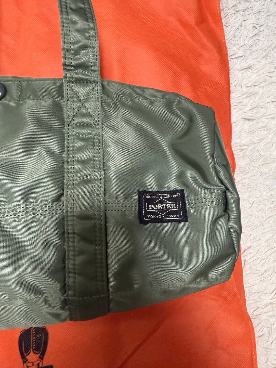 (신형)porter 요시다 포터 탱커 보스턴백 더플백 L 세이지 그린 상품이미지2