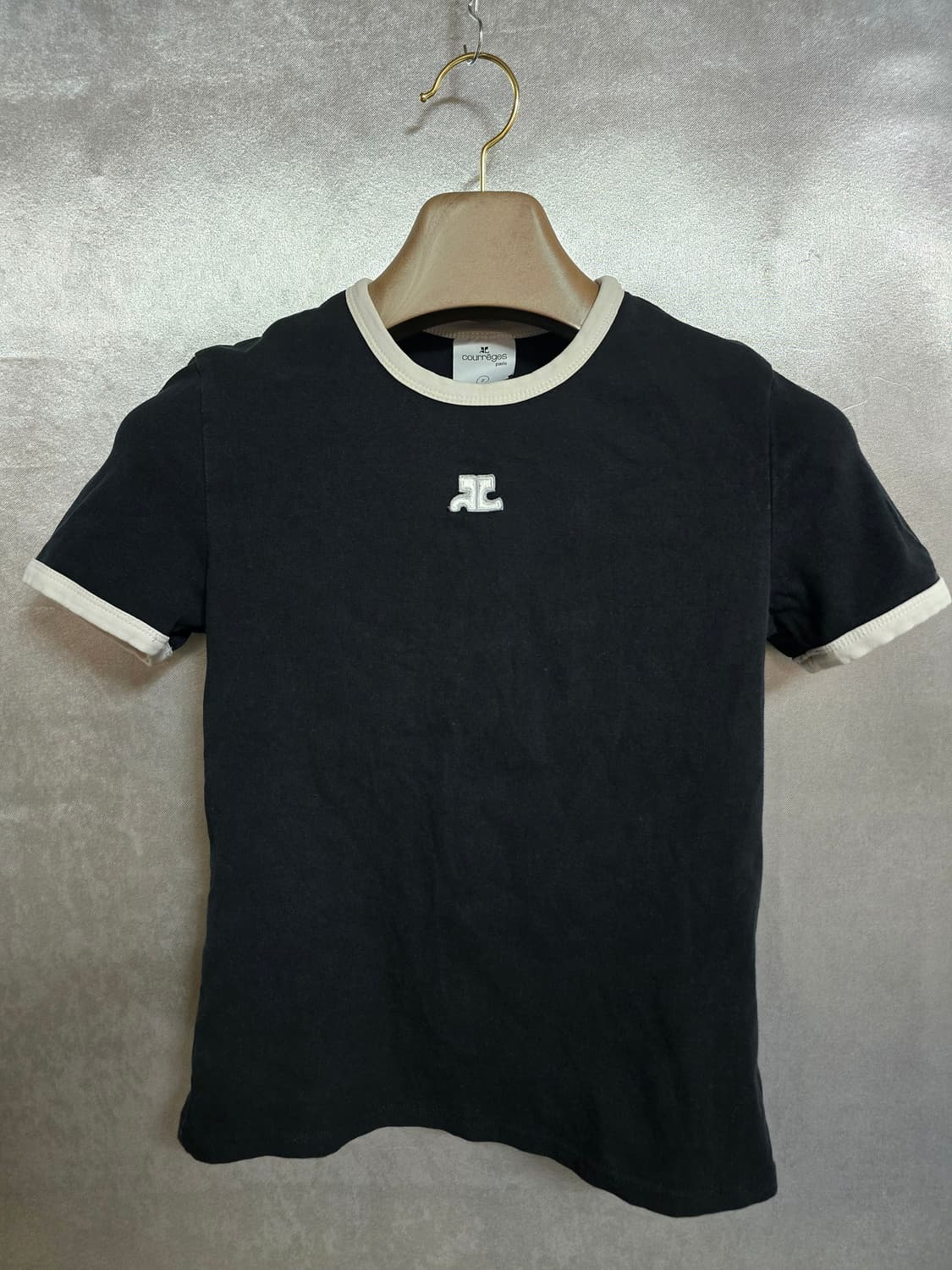 쿠레쥬 링거 반팔 티셔츠 상품이미지1