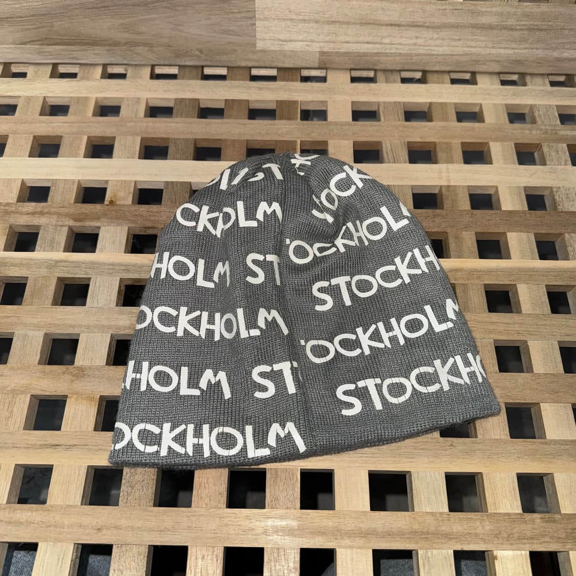 스톡홀름 타이포그래피 비니 상품이미지2