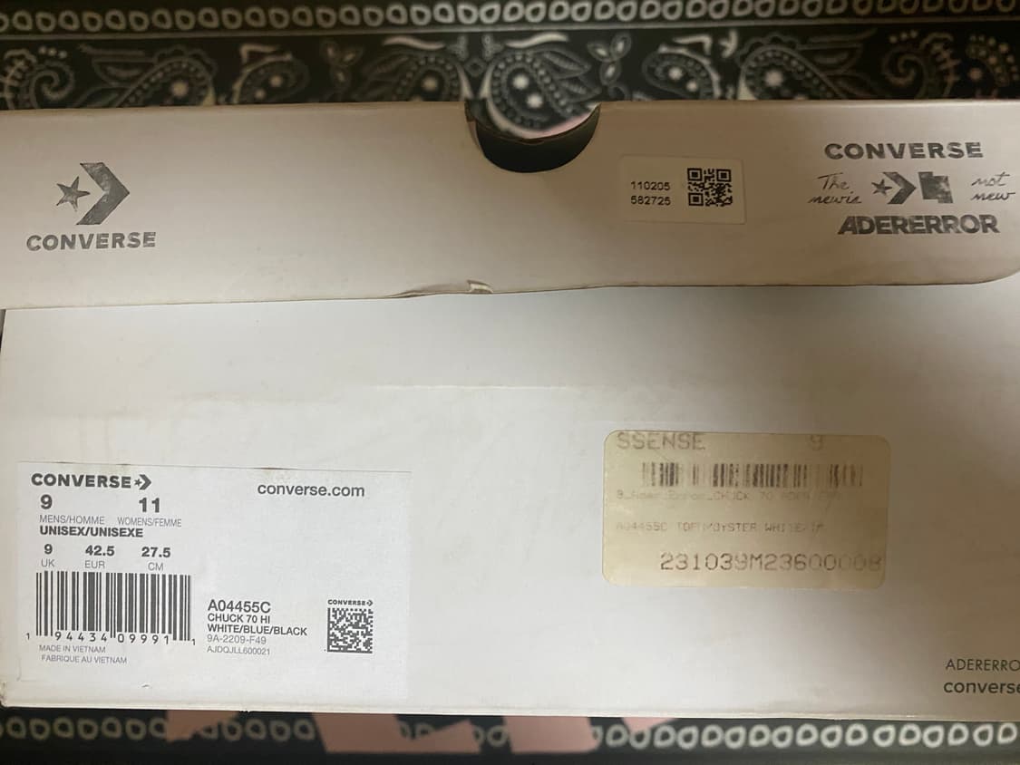 (275) 컨버스 X 아더에러 척70 하이 화이트 상품이미지4