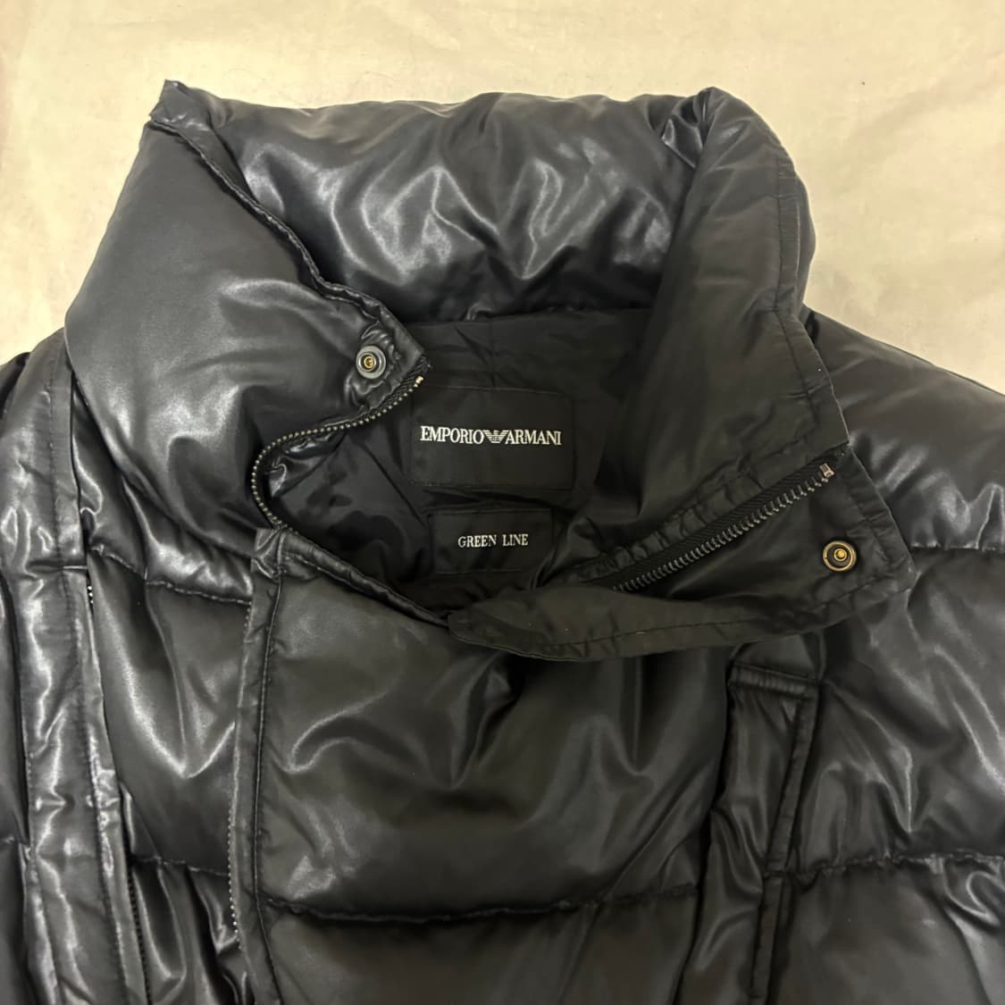 엠포리오 아르마니 구스다운 사선 투웨이 패딩 상품이미지8