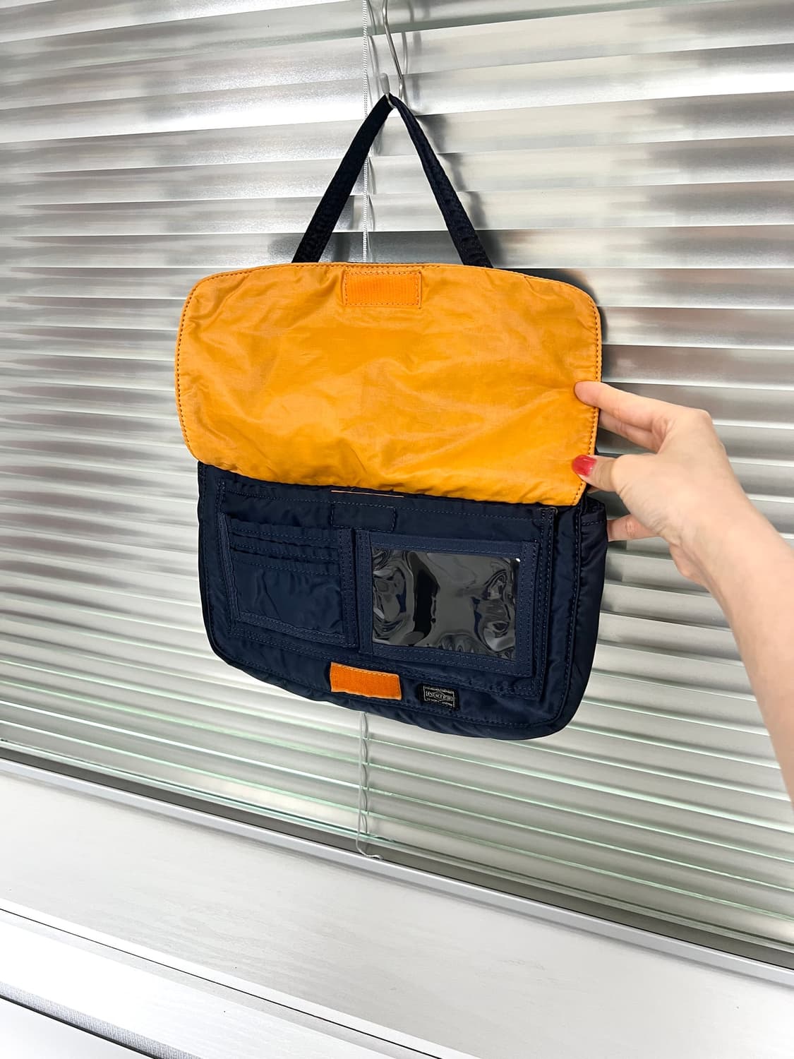 HEAD PORTER TANKER-POUCH BAG(Navy) 상품이미지9