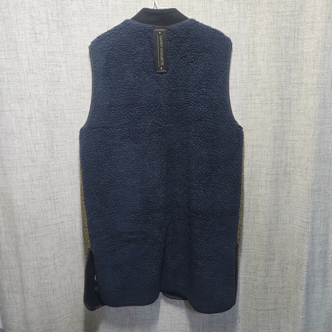 럭키슈에뜨 울 뽀글이 롱 베스트 조끼  상품이미지2