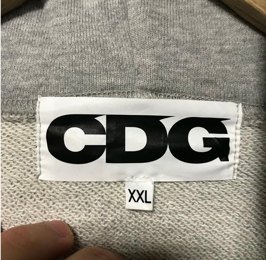 꼼데가르송 스투시 대장급 후드티 상품이미지4