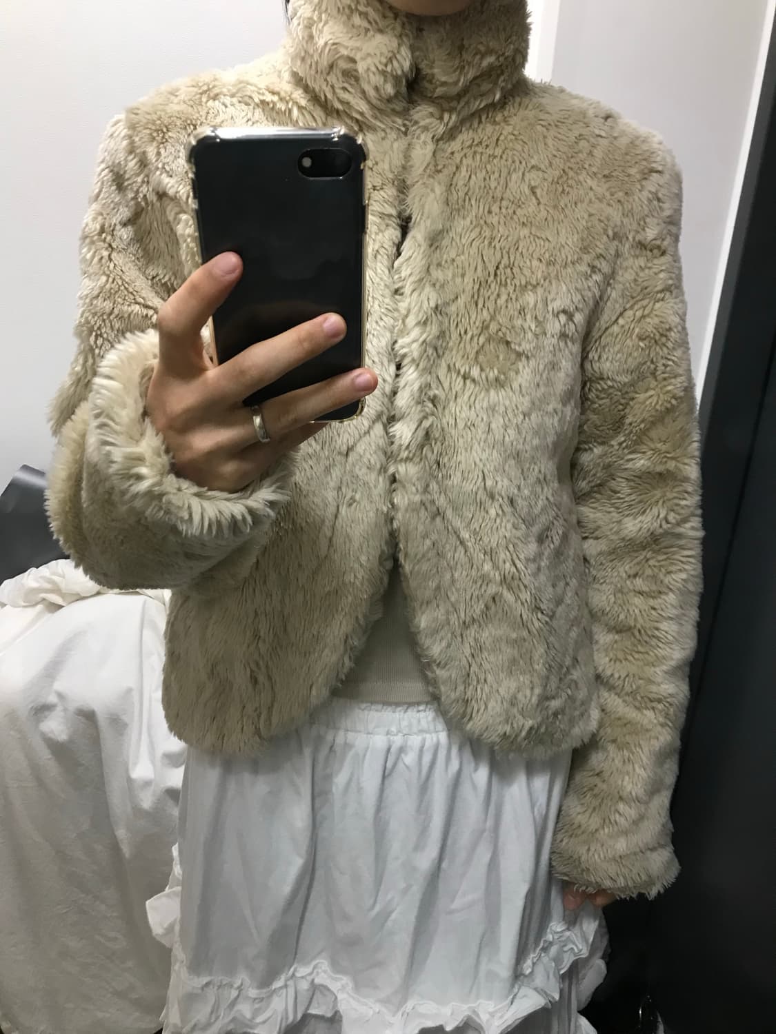 빈티지 퍼 자켓 상품이미지4