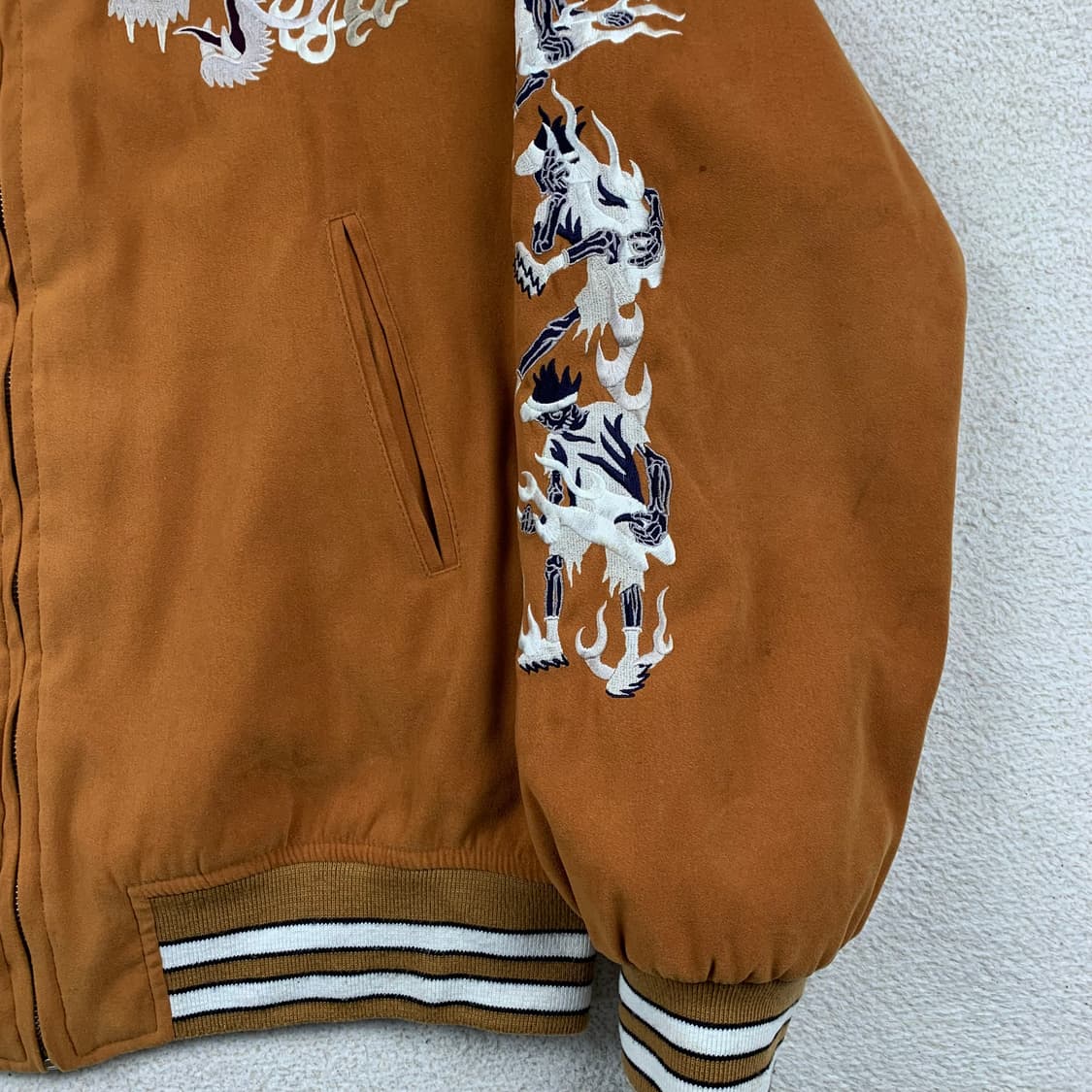 MPQ 스카쟌 리버시블 블루종 자켓 상품이미지4