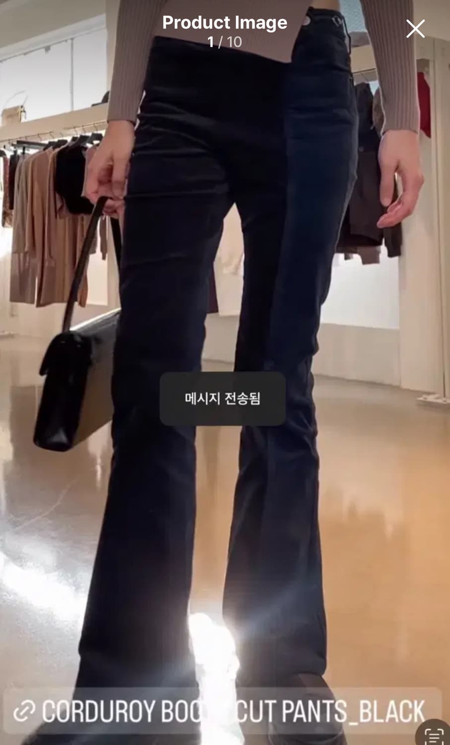 [s]미스치프 코듀로이 부츠컷 팬츠 상품이미지2