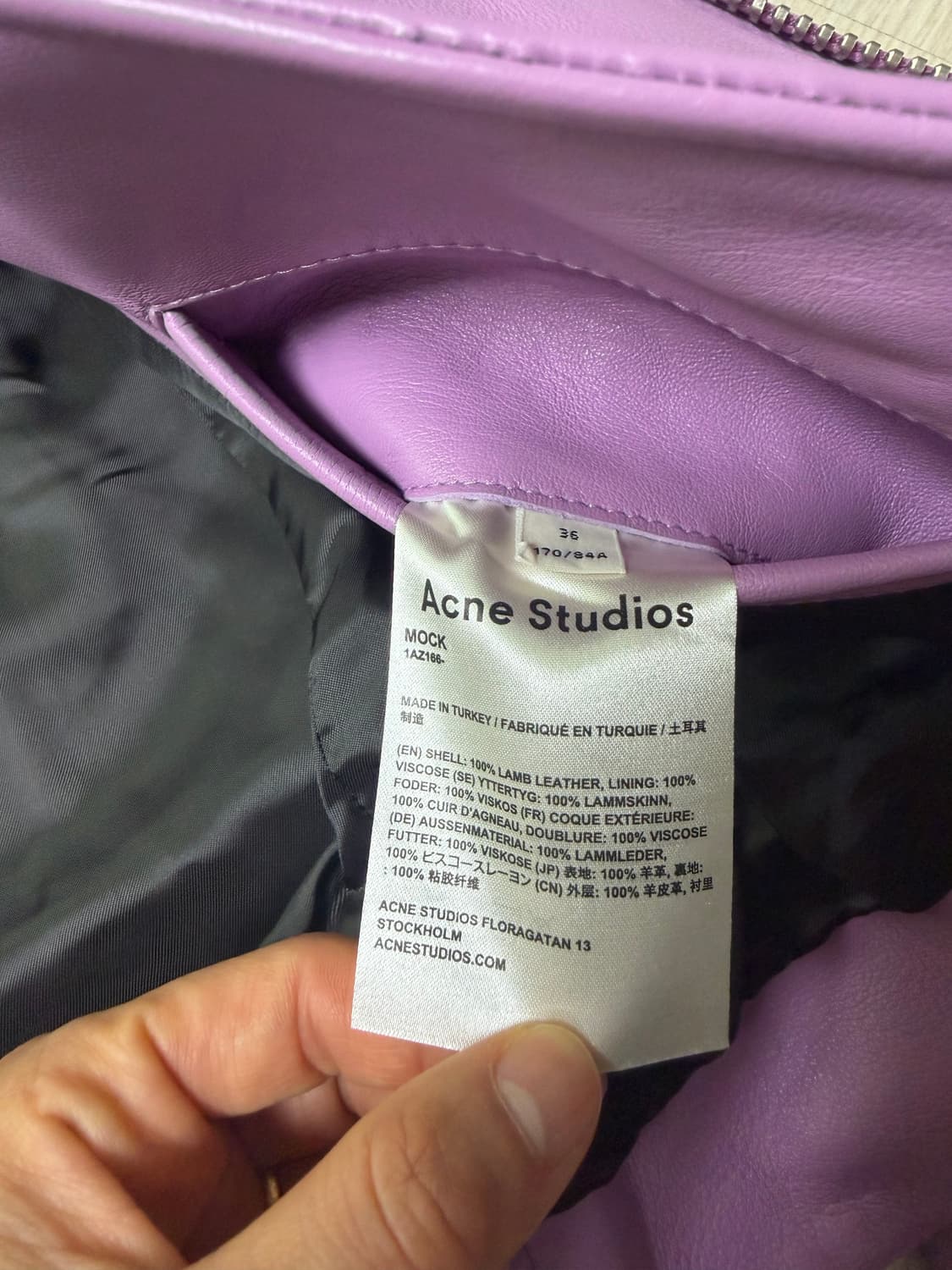 아크네 스튜디오 Acne Studios 가죽자켓 상품이미지8
