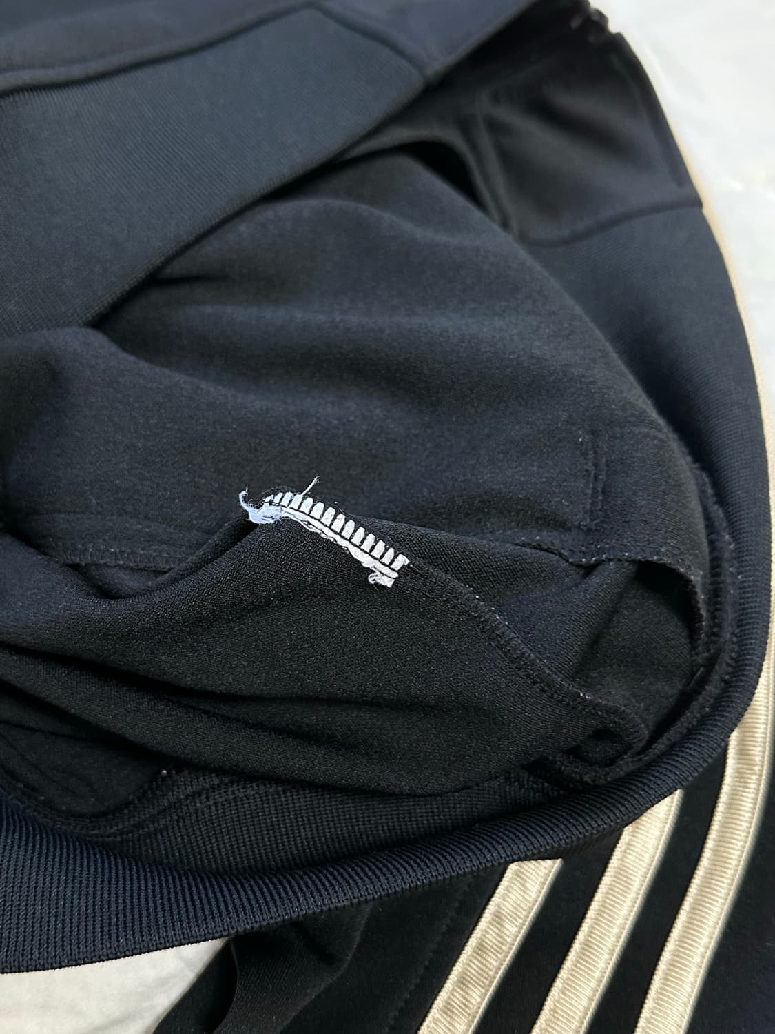 아디다스 검금 골드 져지 트랙탑 라지 상품이미지8