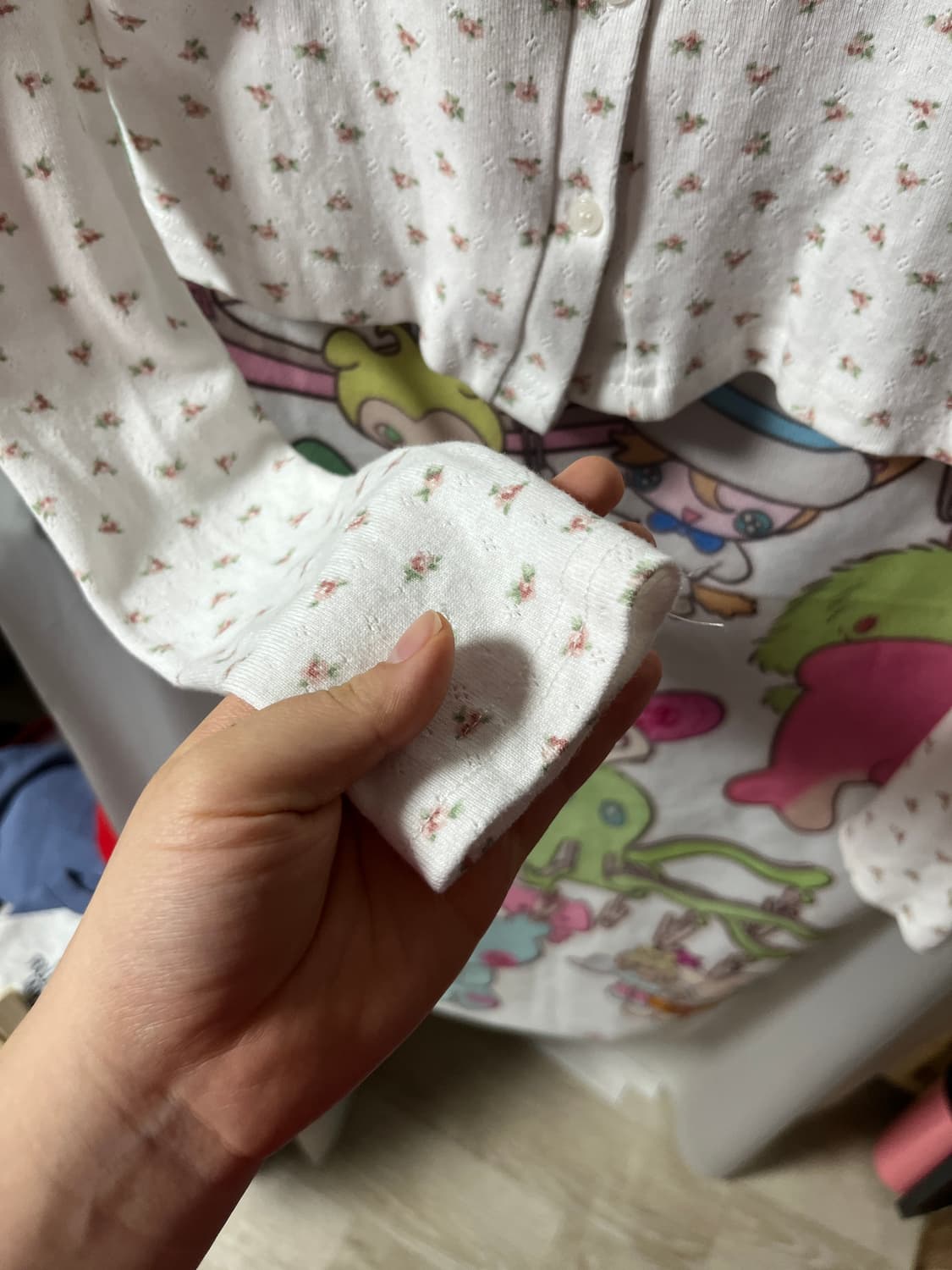 뉴뉴 꽃무늬 가디건 상품이미지5