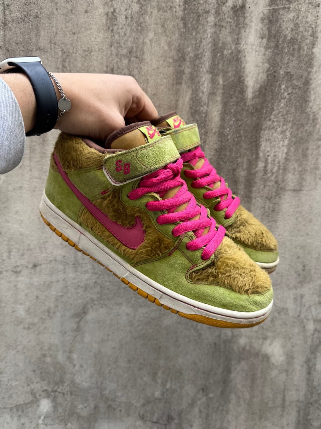 Rare! 2006 나이키 SB 덩크 미드 마마 베어 상품이미지1