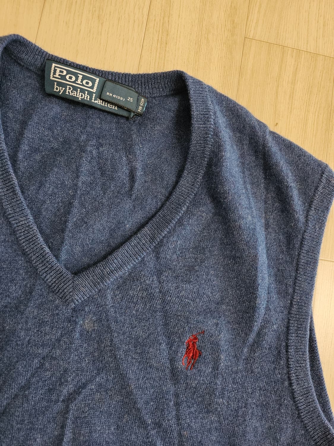 폴로 랄프로렌 니트 조끼 S 상품이미지3