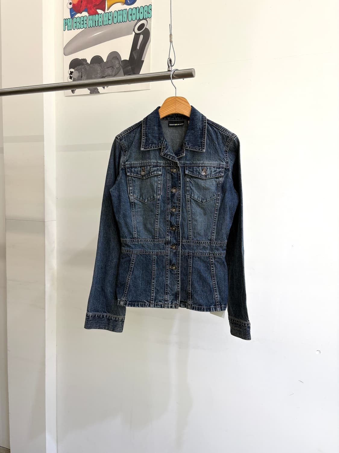 DKNY JEANS (Made in Hong Kong) 데님자켓 상품이미지1