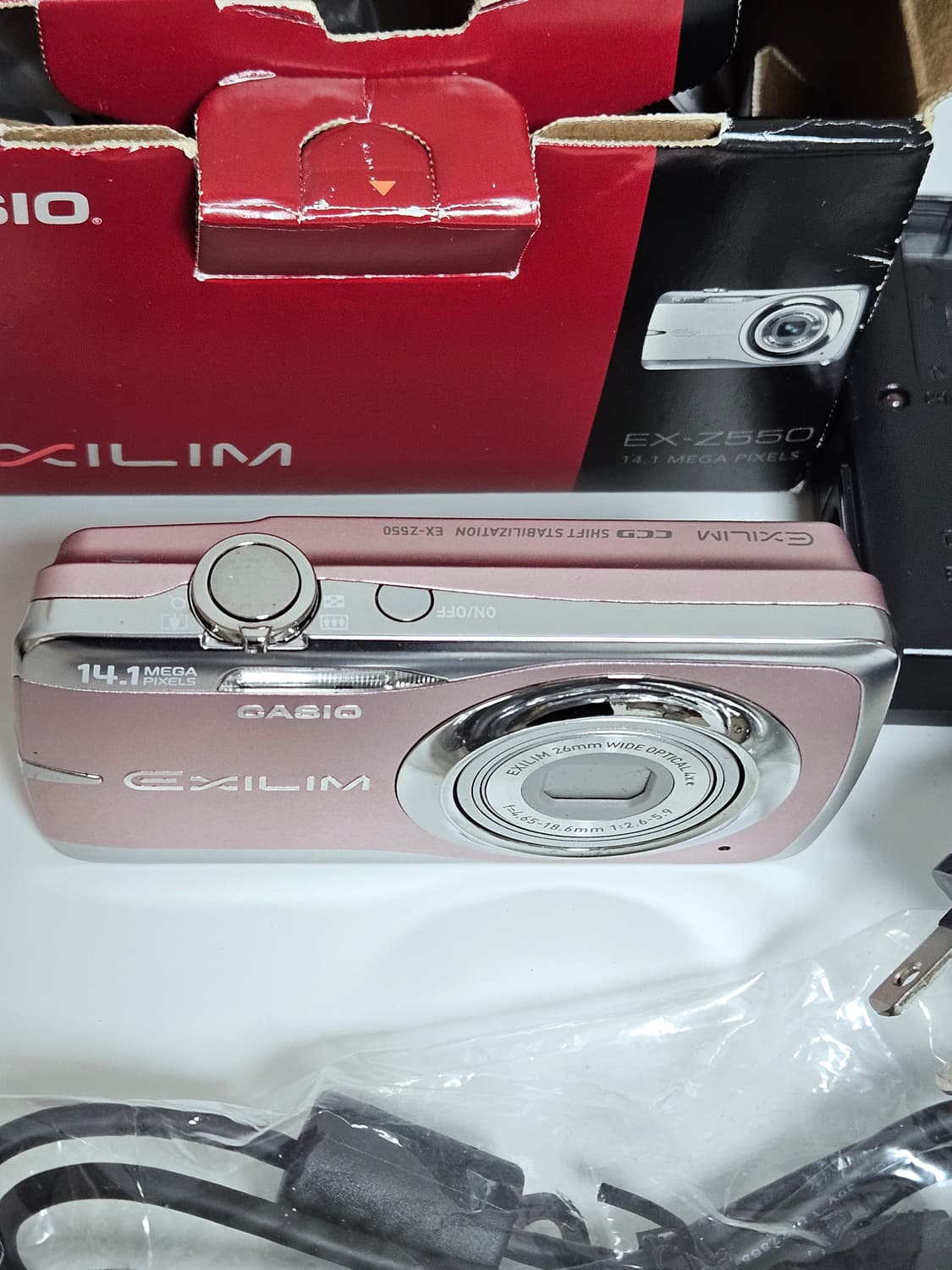 Casio exilim z550 카시오 엑슬림 핑크 상품이미지6